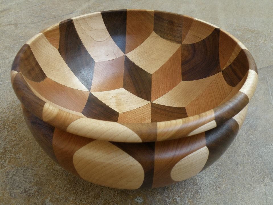 Geometric Pattern Bowl
