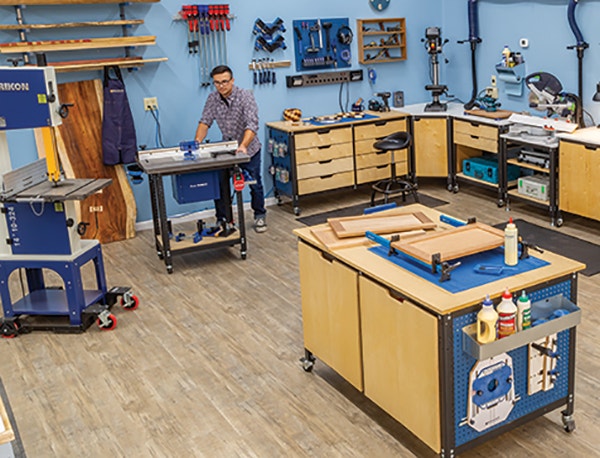 Craftsman Working in Professional Studio